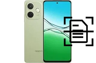 Numériser un document sur un Oppo A5 Energy
