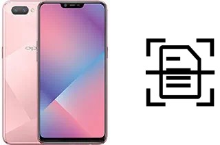 Numériser un document sur un Oppo A5 (AX5)