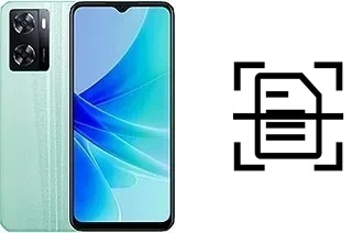 Numériser un document sur un Oppo A57e