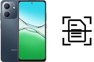 Numériser un document sur un Oppo A5x