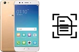 Numériser un document sur un Oppo F3 Plus