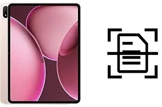Numériser un document sur un Oppo Pad 4 Pro