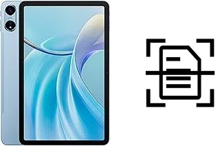 Numériser un document sur un Oscal Pad 100