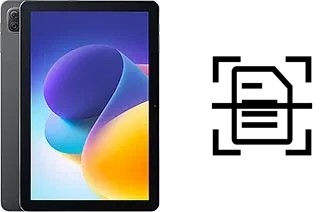 Numériser un document sur un Oscal Pad 70 WiFi