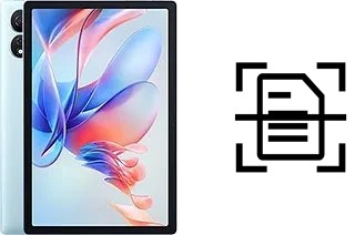 Numériser un document sur un Oscal Pad 80 WiFi