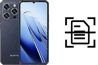 Numériser un document sur un Oukitel WP52