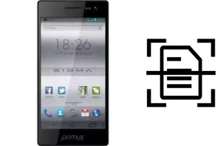 Numériser un document sur un PRIMUX Primux Sigma