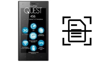Numériser un document sur un Qumo Quest 456