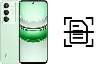 Numériser un document sur un Realme C73