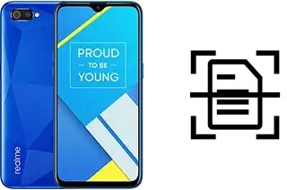 Numériser un document sur un Realme C2 2020