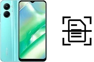 Numériser un document sur un Realme C33