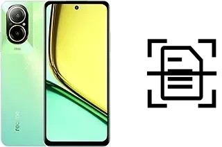 Numériser un document sur un Realme C67 4G