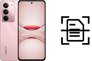 Numériser un document sur un Realme C75x