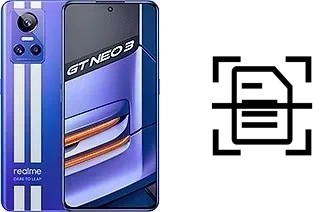 Numériser un document sur un Realme GT Neo3