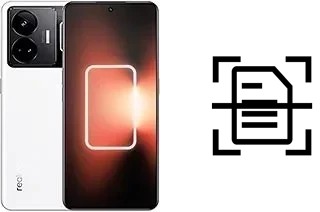Numériser un document sur un Realme GT Neo 5