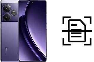 Numériser un document sur un Realme GT Neo6