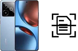 Numériser un document sur un Realme GT7 (China)