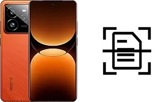 Numériser un document sur un Realme GT 7 Pro