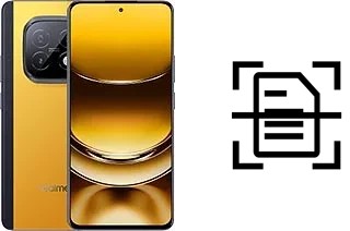 Numériser un document sur un Realme Narzo 70 Turbo