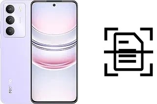 Numériser un document sur un Realme Narzo 80 Lite