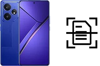 Numériser un document sur un Realme Neo7