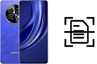 Numériser un document sur un Realme P1 Speed