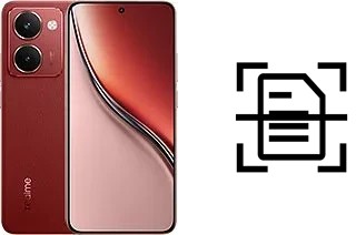 Numériser un document sur un Realme P3 Ultra
