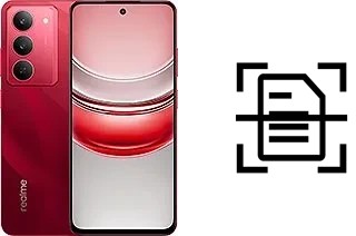 Numériser un document sur un Realme 14x