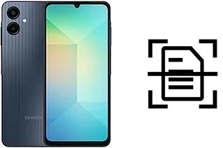 Numériser un document sur un Samsung Galaxy A06
