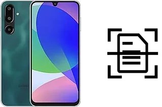 Numériser un document sur un Samsung Galaxy F16