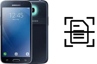 Numériser un document sur un Samsung Galaxy J2 Pro (2016)