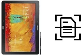 Numériser un document sur un Samsung Galaxy Note 10.1 (2014)