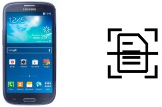 Numériser un document sur un Samsung Galaxy S3 Neo+