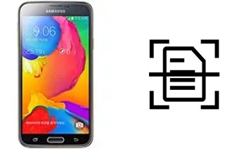 Numériser un document sur un Samsung Galaxy S5 LTE-A