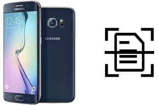 Numériser un document sur un Samsung Galaxy S6 edge