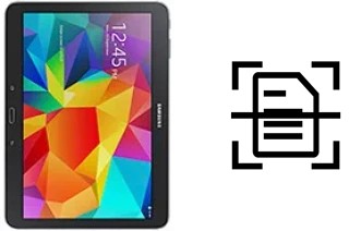 Numériser un document sur un Samsung Galaxy Tab 4 10.1