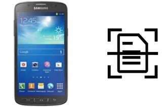 Numériser un document sur un Samsung I9295 Galaxy S4 Active