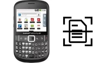 Numériser un document sur un SFR Startext