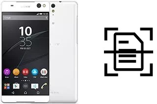 Numériser un document sur un Sony Xperia C5 Ultra Dual