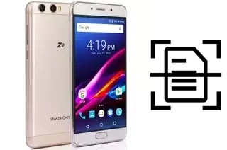 Numériser un document sur un Symphony Z9