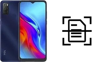 Numériser un document sur un TCL 20Y