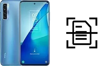 Numériser un document sur un TCL 20S