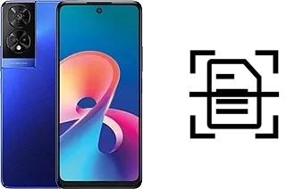 Numériser un document sur un TCL 50 XE