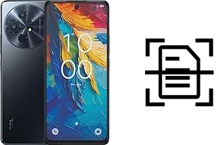Numériser un document sur un TCL 50 XL Nxtpaper