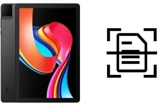 Numériser un document sur un TCL Tab 10L Gen2