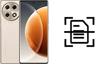 Numériser un document sur un Tecno Camon 30S Pro