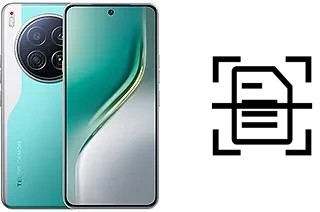 Numériser un document sur un Tecno Camon 40 Premier