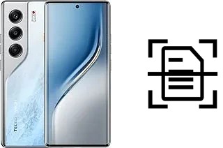 Numériser un document sur un Tecno Camon 40 Pro 4G