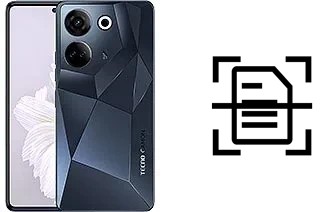 Numériser un document sur un Tecno Camon 20