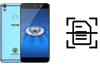 Numériser un document sur un Tecno Camon CX Manchester City LE